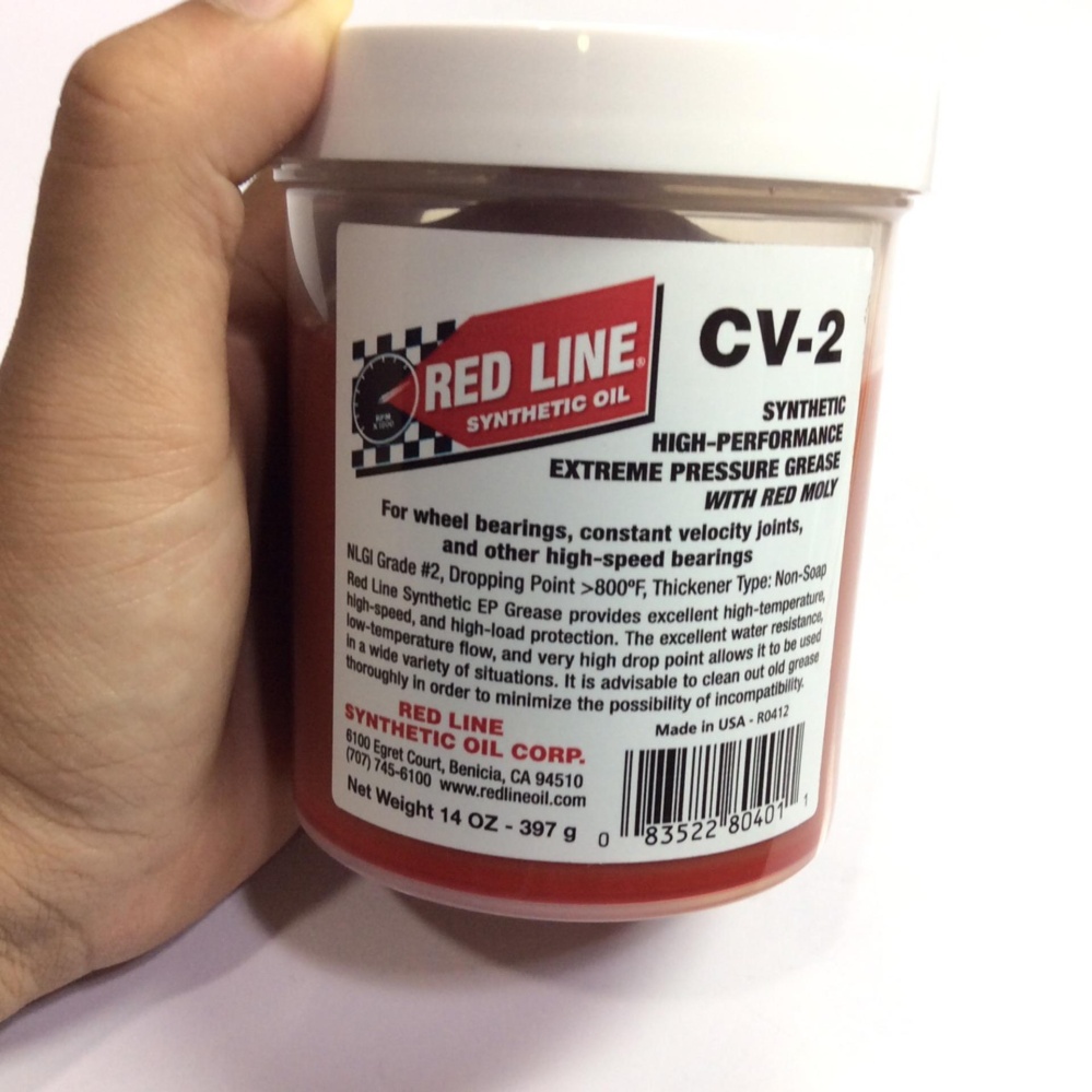 ราคา จาระบีสำหรับลูกปืนล้อ งานเพลา Redline High Performance Racing