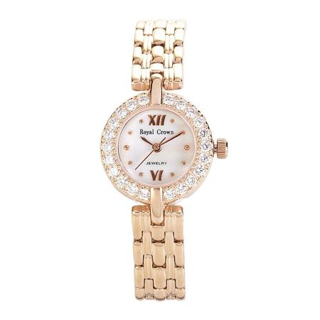 Royal Crown นาฬิกาข้อมือ รุ่น 3602 (สีพิงค์โกลด์)