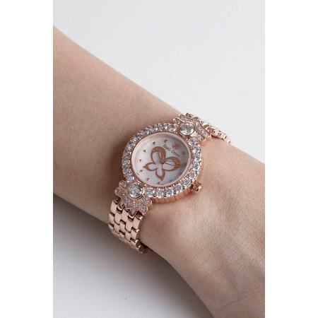 Royal Crown นาฬิกาข้อมือ รุ่น 3844 - Pink Gold