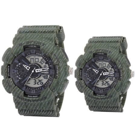 S Sport นาฬิกาคู่รัก กันน้ำได้ดี (ได้สองเรือนพร้อมกล่องรูปหัวใจ) รุ่น LG9228 