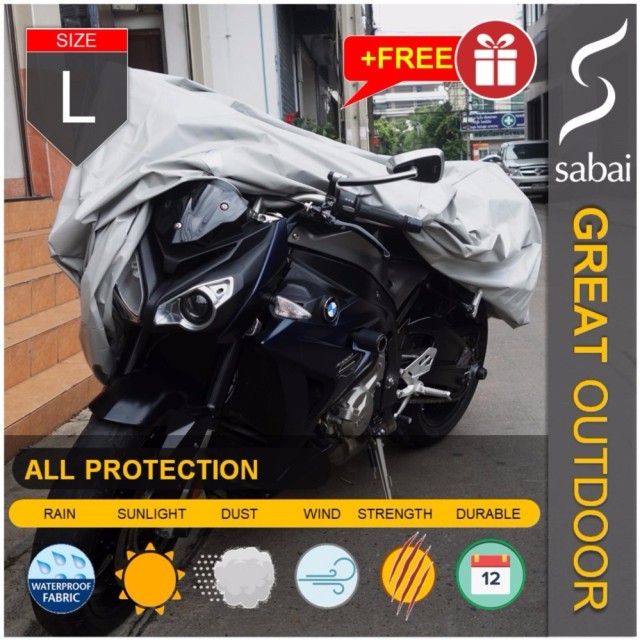 รีวิว Pantip sabai cover ผ้าคลุมมอเตอร์ไซค์ รุ่น GREAT OUTDOOR SIZE