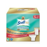 Scott Moist Toilet Wipes ขายยกลัง! สก็อตต์เอ็กซ์ตร้าแคร์กระดาษชำระแบบเปียก (แพ็ค 10 แผ่น / 30 แพ็คต่อลัง)