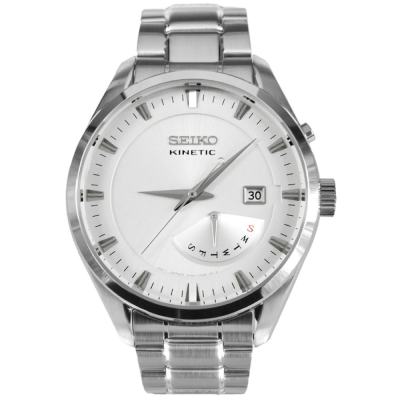 Karnvera Shop SEIKO KINETIC นาฬิกาข้อมือผู้ชาย SRN043P1