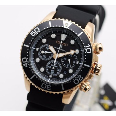 ดูภาพ นาฬิกา SEIKO SOLAR SPORT Chronograph Diver's 200 m. SSC786P1 pinkgold ของแท้ รับประกันศูนย์ 1 ปี เพิ่มเติม นาฬิกา SEIKO SOLAR SPORT Chronograph Diver's 200 m. SSC786P1 pinkgold ของแท้ รับประกันศูนย์ 1 ปี