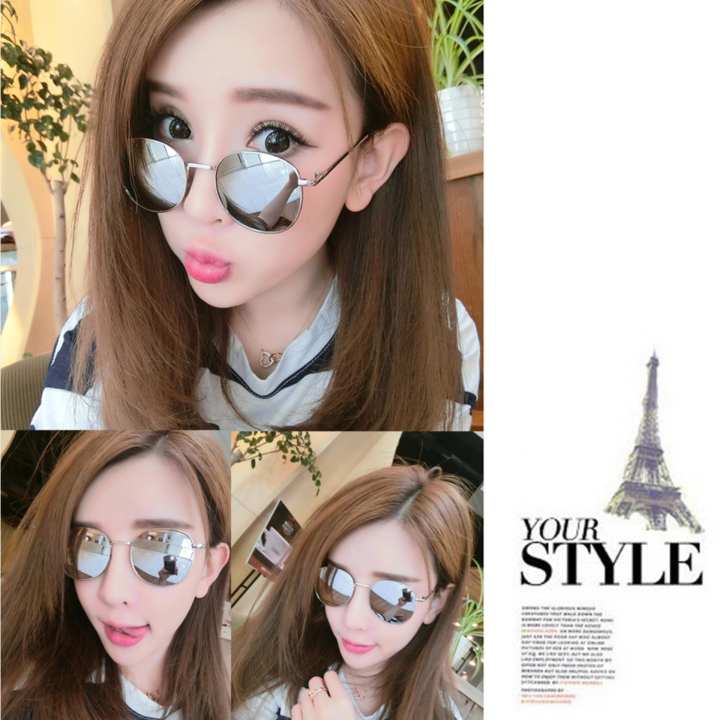 SisShop แว่นกันแดดผู้หญิง แว่นตาแฟชั่น แว่นตาเกาหลี แว่นตาผู้หญิง รุ่น GG-018