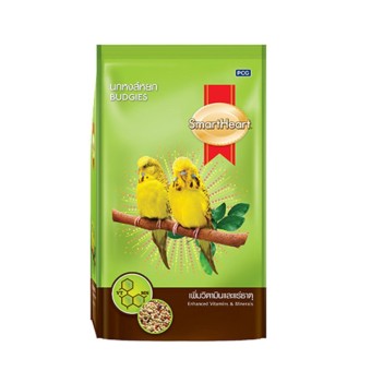 Smart Heart อาหารสำหรับนกหงส์หยก ขนาด 1kg (1 ถุง) Smart Heart อาหารสำหรับนกหงส์หยก ขนาด 1kg (1 ถุง)