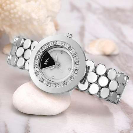 SVL นาฬิกาข้อมือผู้หญิง สไตล์แบรนด์หรู (แถมกล่องสวยหรู) รุ่น J-117 SVL นาฬิกาข้อมือผู้หญิง สไตล์แบรนด์หรู (แถมกล่องสวยหรู) รุ่น J-117