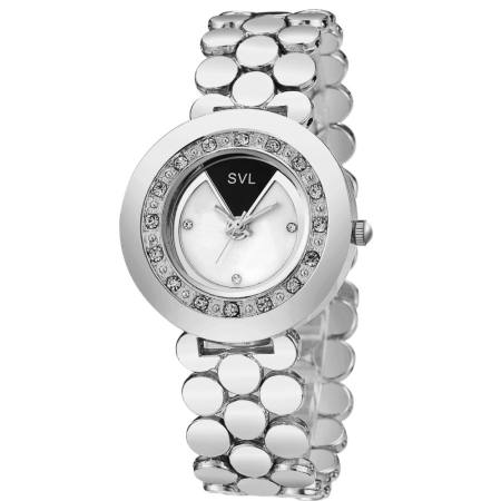 SVL นาฬิกาข้อมือผู้หญิง สไตล์แบรนด์หรู (แถมกล่องสวยหรู) รุ่น J-117 SVL นาฬิกาข้อมือผู้หญิง สไตล์แบรนด์หรู (แถมกล่องสวยหรู) รุ่น J-117