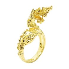 TanGems แหวนพญานาคชุบทองปรับขนาดได้ รุ่น 2318 (ทอง)