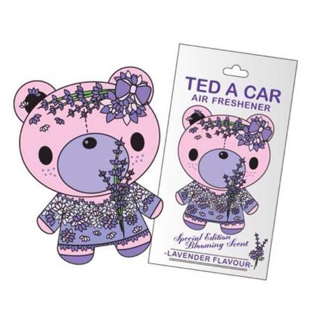 TED A CAR แผ่นหอมปรับอากาศ กลิ่นลาเวนเดอร์ (2 ชิ้น)