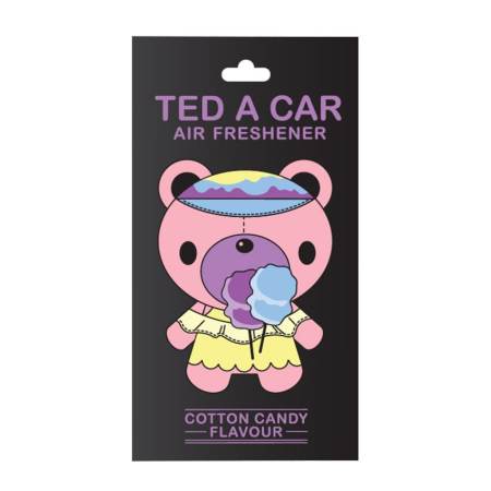 TED A CAR แผ่นหอมปรับอากาศ กลิ่นสายไหม