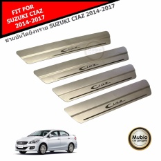 TGR ชายบันไดยิงทราย สคัพเพลท สแตนเลสสติล ซูซูกิ เซียส ALL NEW Suzuki Ciaz 2014-2019