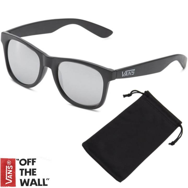 VANS แว่นกันแดด SPICOLI 4 SHADES รุ่น VN-0LC0CVQ (MATTE BLACK/SILVER)