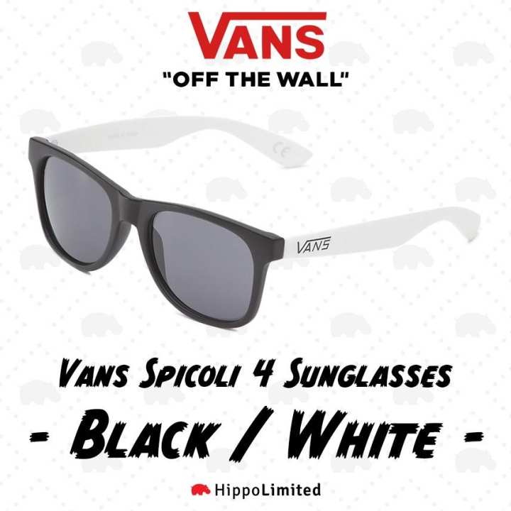 Vans Spicoli 4 Sunglasses - Black / White