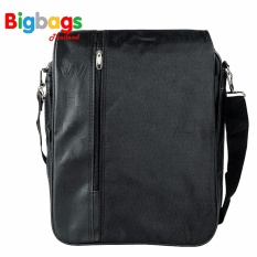 BigBagsThailand กระเป๋าสะพายข้าง Wheal กระเป๋าสะพายไหล่ กระเป๋าใส่เอกสาร ขนาด 14 นิ้ว รุ่น F2009 (Black)