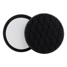 โฟมขัดสีดำ (x2 แผ่น) 6 นิ้ว DIAMOND ฟองน้ำแบบละเอียดสำหรับขัดเงาและลงแว๊ก Black Polishing Pad