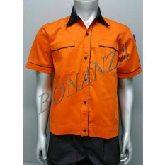 เสื้อคลุม  ยูนิฟอร์ม  เสื้อเชิ้ต (XL) - สีส้ม