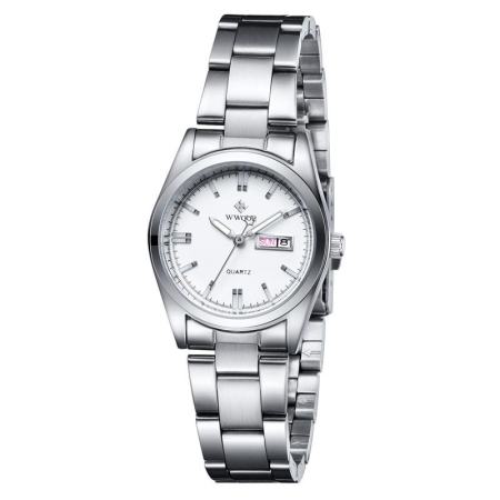 นาฬิกาผู้หญิง YBC สตรีทควอตซ์นาฬิกาสายคล้องคอสแตนเลสนาฬิกาข้อมือสัปดาห์-นานาชาติ