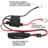 0.75A 6V 12V Automatic Lead Acid Battery Charger for Car Motorcycle ATVs EU Plug