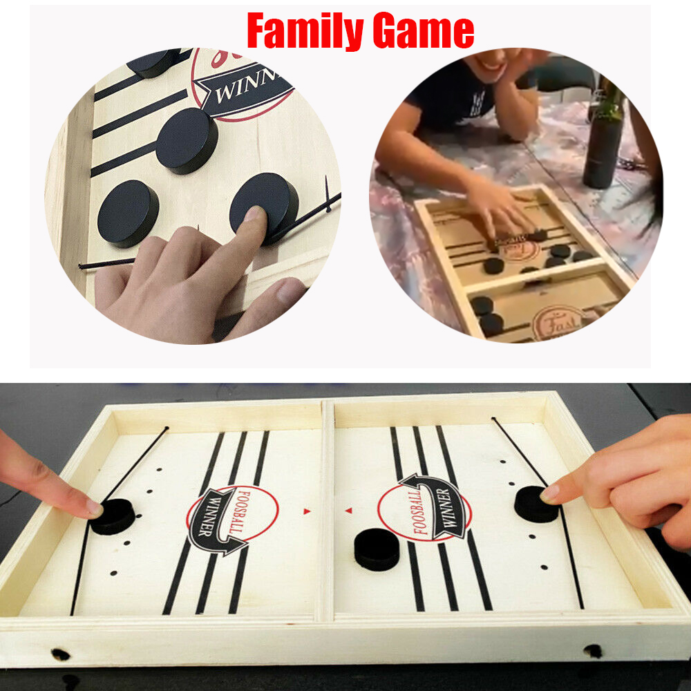 MINBAOYU196810เด็กกระดานโต๊ะผู้ชนะ Catapult ของเล่นครอบครัว Fast สลิง Puck เกมอย่างรวดเร็ว