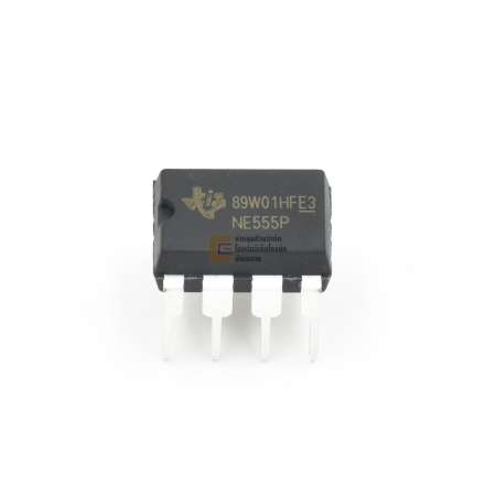 TI NE555P ไอซี ไทม์เมอร์ จับเวลา ความเทียงตรงสูง แพ๊ค 10ตัว (Texas Instruments NE555 IC Timer)