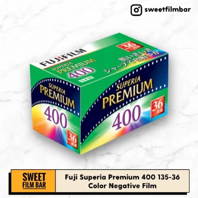 (135color) Fuji Superia Premium 400 135-36 Color Negative Film Sweet Film Bar สวีท ฟิล์ม บาร์