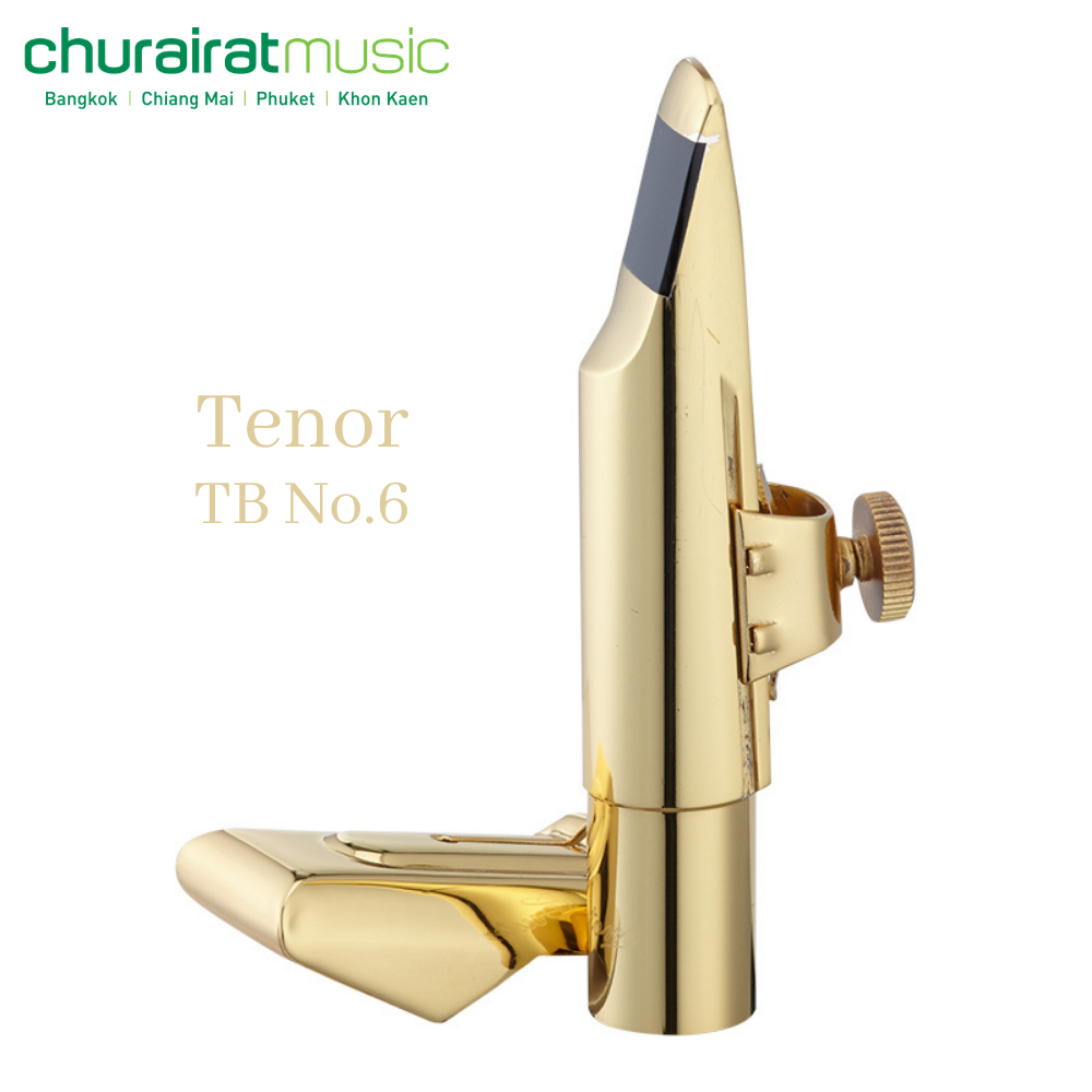 Saxophone Mouthpiece : Custom Tenor TB No.6 ปากเป่าแซกโซโฟน เทเนอร์ by Churairat Music