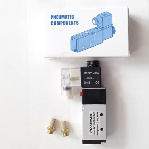 Solinoid Valve 24V POTENZA โซลินอยด์วาล์ว DC 24V. (แถมกรองเสียง ...