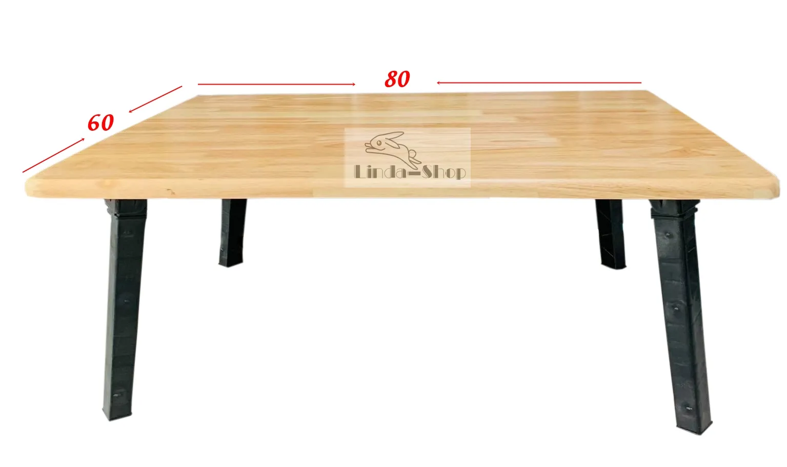 โต๊ะญี่ปุ่น โต๊ะญี่ปุ่นทำจากไม้จริง ขนาด 60x80 c.m.