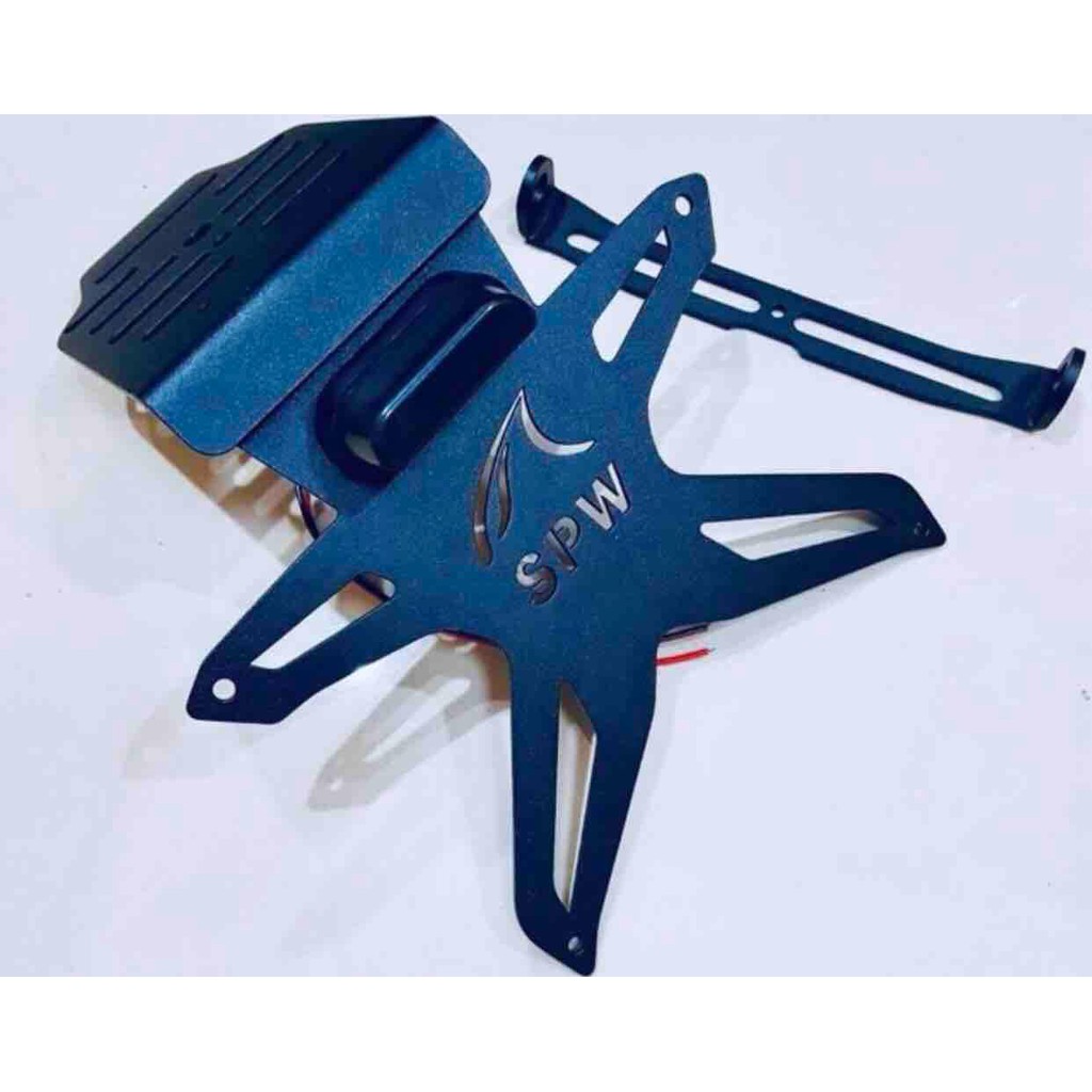 (โปรโมชั่น+++ ) ท้ายสั้น แม่เหล็ก พับได้ สำหรับ หลายรุ่น Yamaha / Honda /Kawasaki (ใส่ไม่ได้