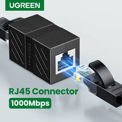 UGREEN 1Pack In-Line Coupler Cat7/Cat6/Cat5e Ethernet Cable Extender Adapter