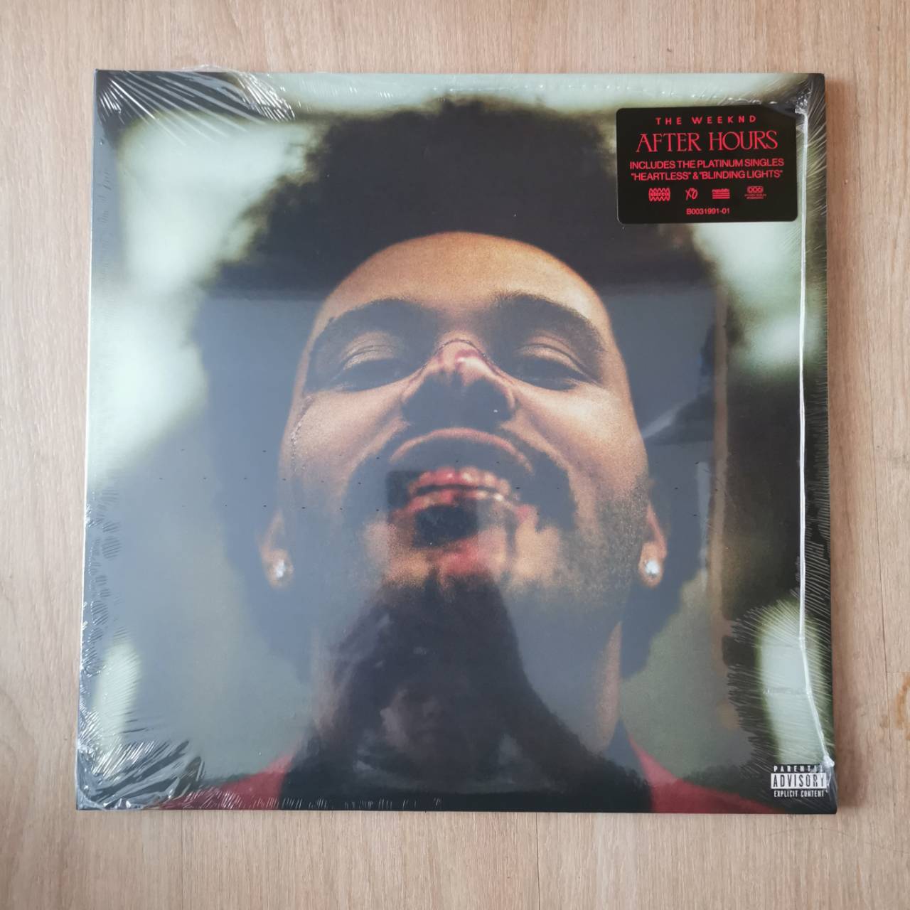 แผ่นเสียง แผ่นไวนิล The Weeknd – After Hours แผ่นสี 2LP Limited Edition (แผ่นใหม่มือ1,ซีล)