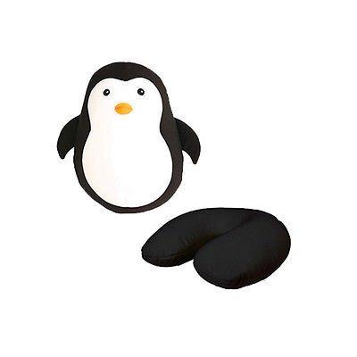 Kikkerland  Zip & Flip Penguin Head Rest (ตุ๊กตาหมอนรองคอ)