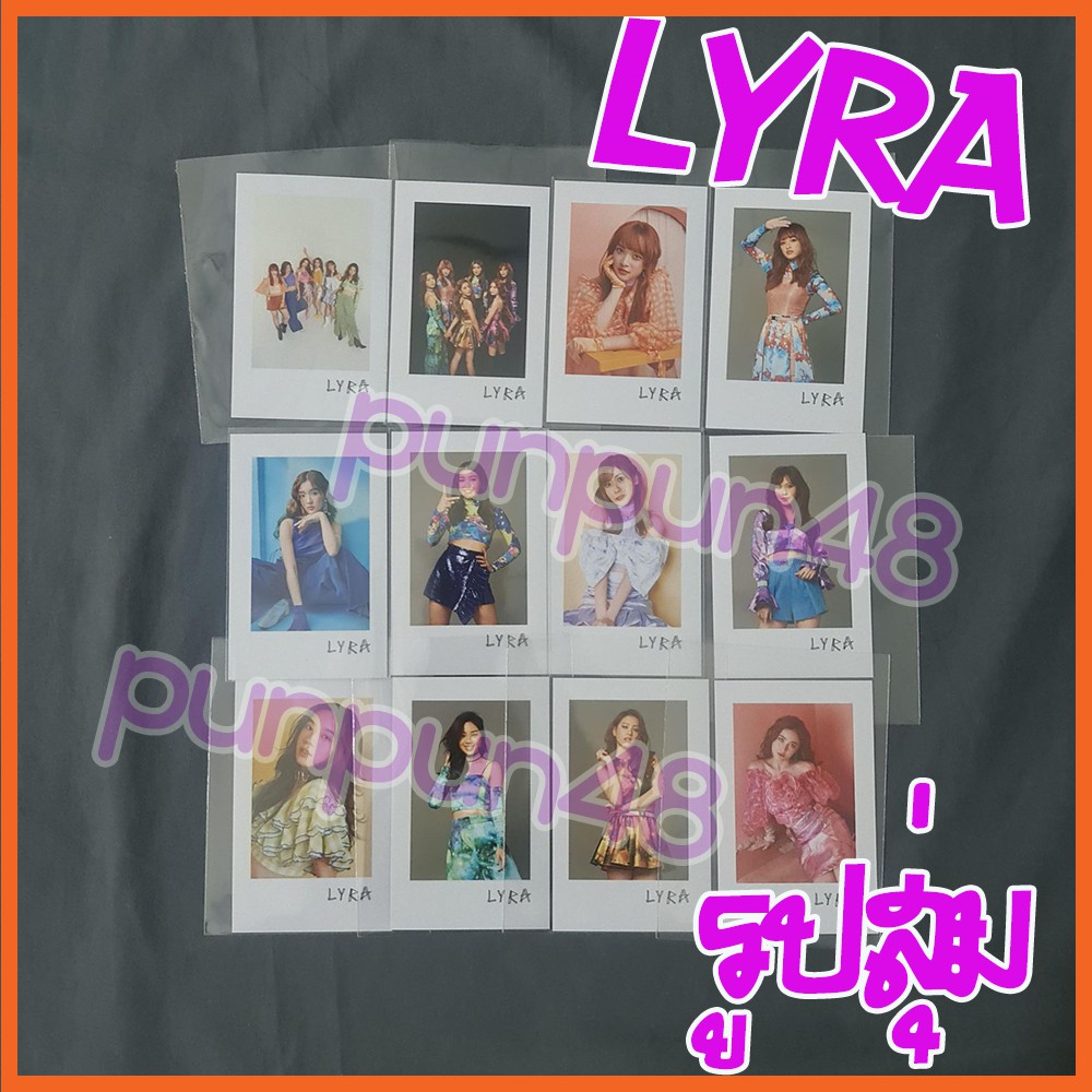 LYRA BNK48 ไลร่า รูปสุ่ม CDแกะแล้ว เจนนิษฐ์ เนย ปัญ ฟ้อนด์ นิว นิกี้ บี