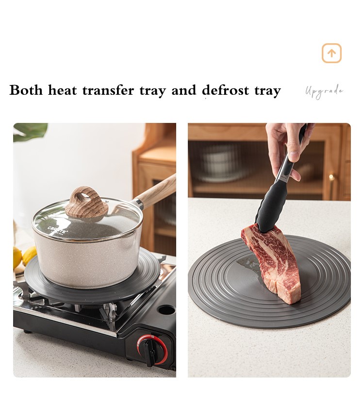 HEAT CONDUCTION PLATE Gas Cast Iron Diffuser Simmer For Stove Anti-burn