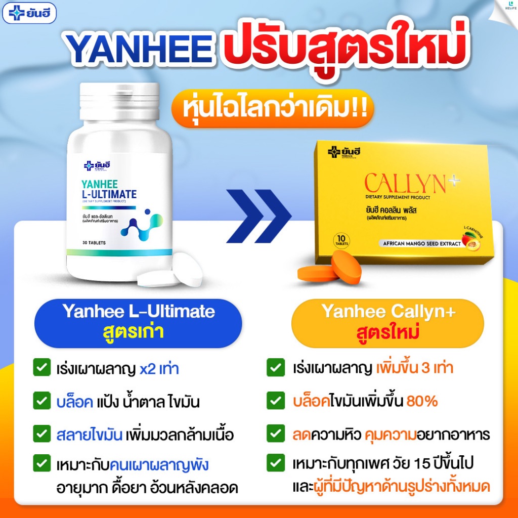 แท้ 100 YANHEE Callyn Plus ยันฮี แคลลีน พลัส - mooningmonies - ThaiPick