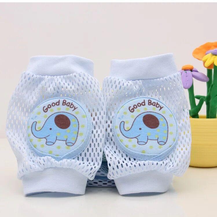 สนับเข่าเด็ก รองเข่า สนับเข่าหัดคลาน 0-3 ปี Baby Knee Pads Guard Kids Learn to Walk Crawling Shatter-resistant Elbow Protective Gear Cute Cartoon One Pair