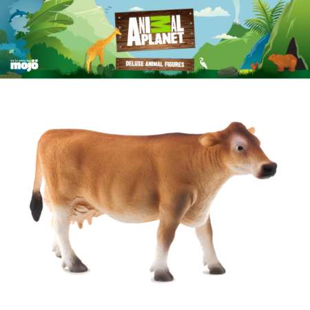 โมเดลสัตว์ลิขสิทธิ์ Animal Planet แท้ - Jersey Cow