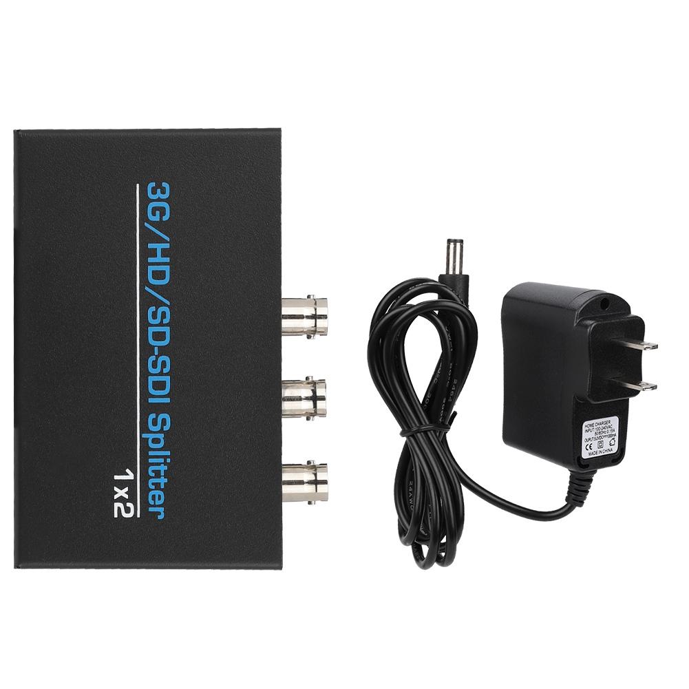 Splitter BNC SDHD3G 1 In 2 Out – Supporto 1080P Per Sicurezza E Trasmissione, ABS Resistente