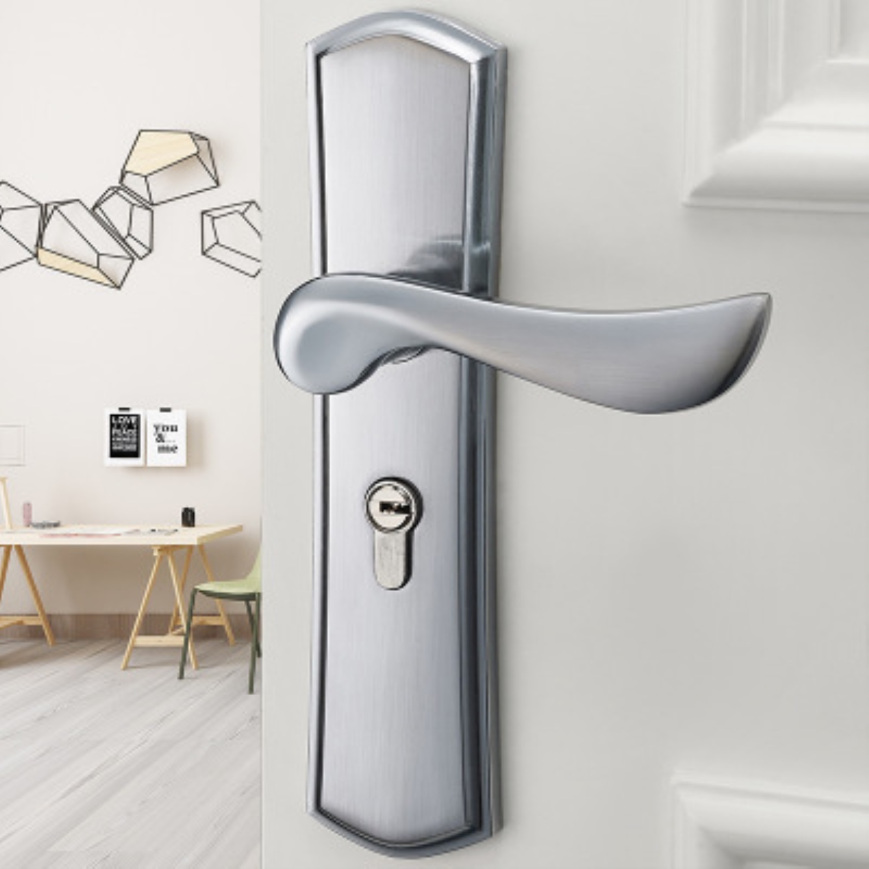 Interior door locks Double Security Entry Mortise house door Lock Set