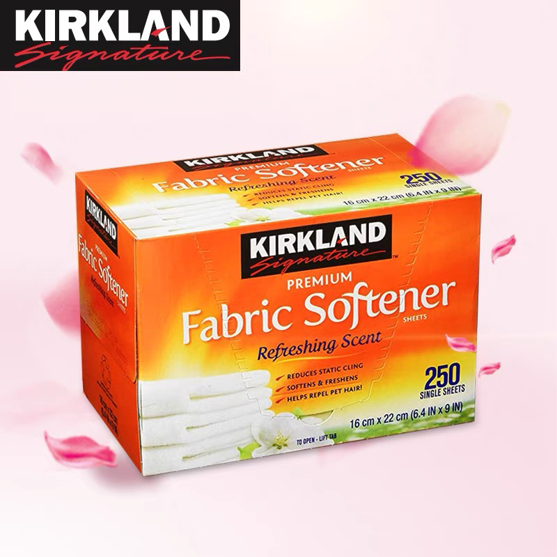 Kirkland Fabric Softener Sheets 250 count Lazada.co.th
