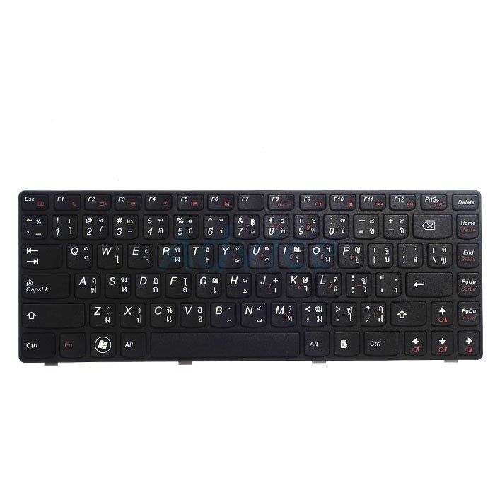 Keyboard LENOVO G470 (Black) 'SkyHorse' (สกรีนไทย-อังกฤษ)
