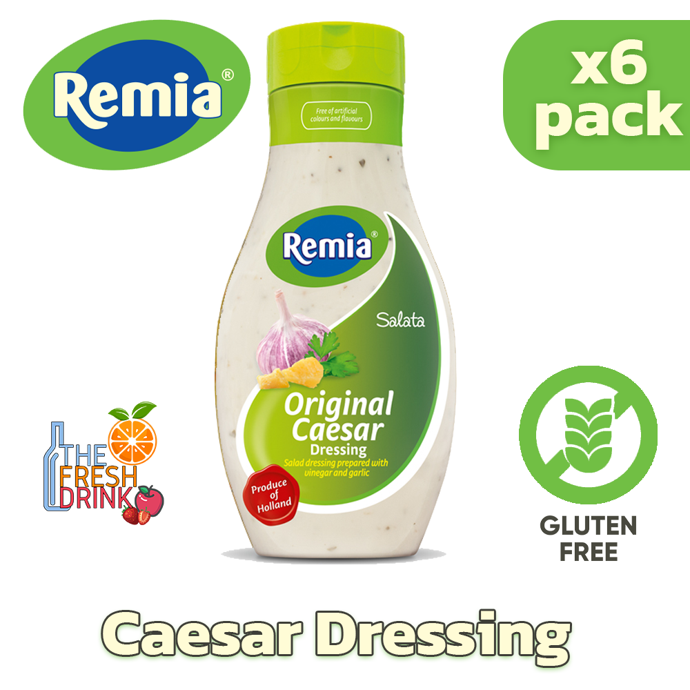 Remia Caesar dressing เรมิอา ซีซาร์สลัด 500มล. แพ็ค 6 ขวด Lazada.co.th