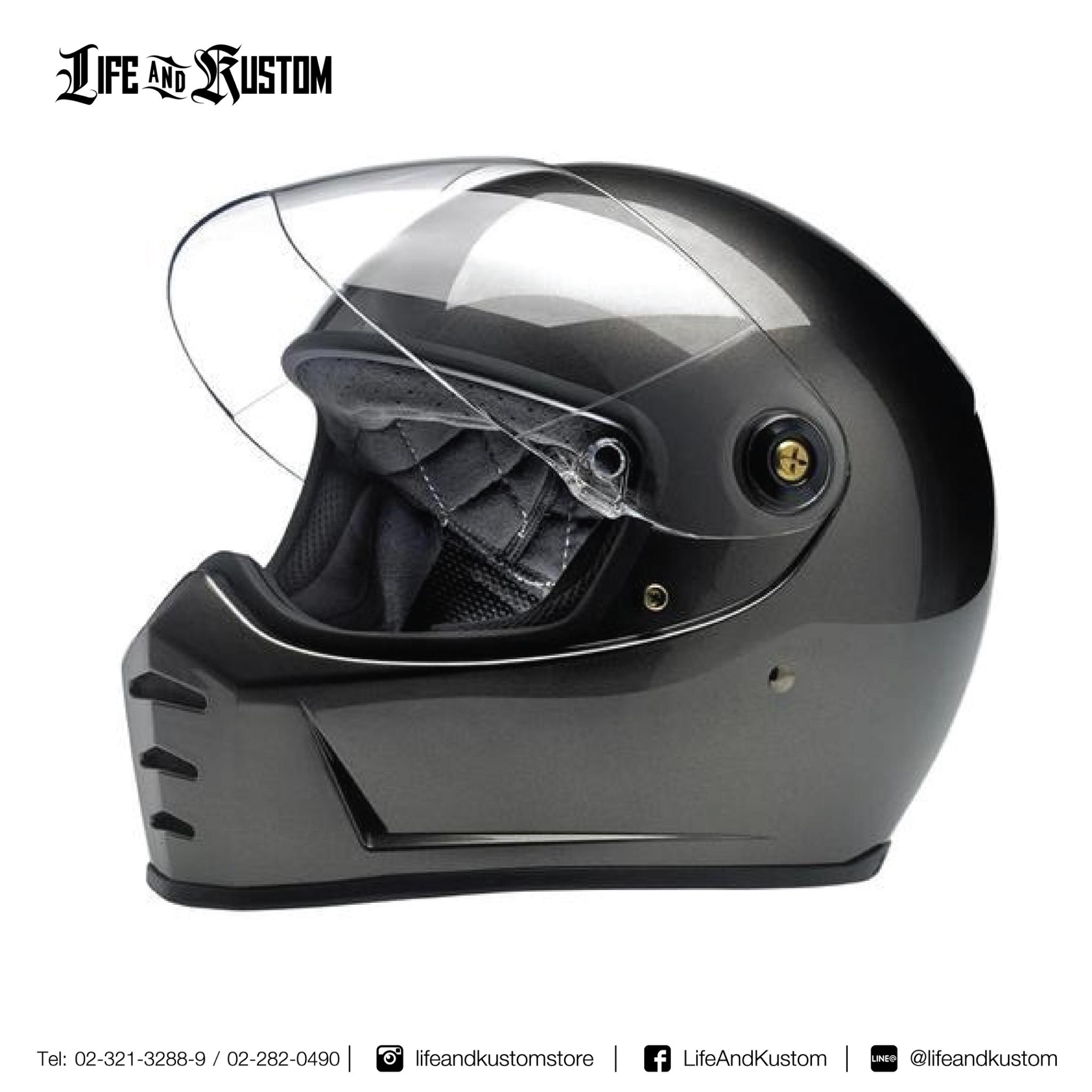 หมวกกันน็อก BILTWELL LANE SPLITTER HELMET - BRONZE METALLIC