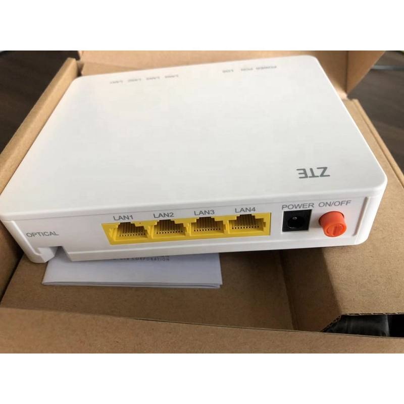 New Model Ftth Gpon Onu Zte F V Router Ge Fe Modem Fiber Optical Ecom Apply To Ftth