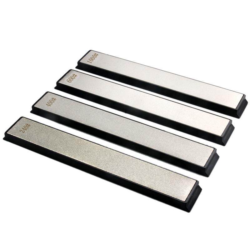 240 400 600 1000 Grain Diamond Sharpening Angle Grindstone Sharpening Professional Sharpener Tool Bar 4 Pack