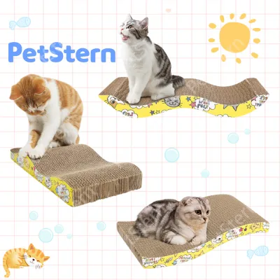 PetSternCat Nail Scratcher Good Quality Cat Toy Made with Corrugated Paper