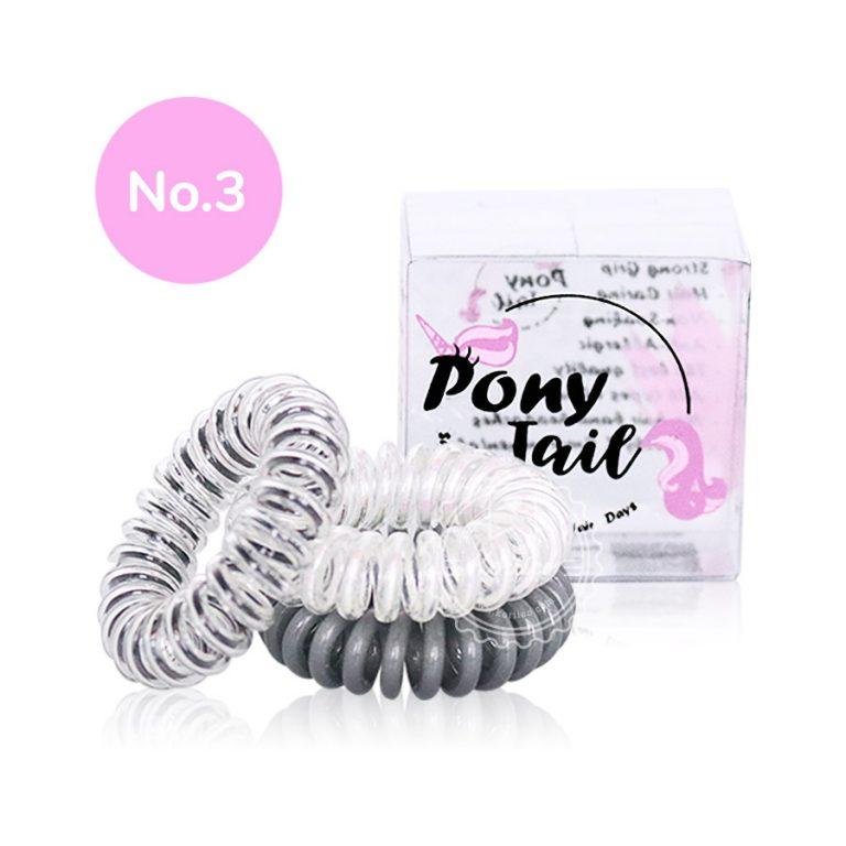 Ponytail: เซ็ตยางรัดผม The Traceless Hair Ring No.3 By Koriico.com