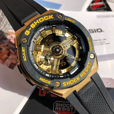 ดูภาพ CASIO แท้ G-SHOCK CASIO GST-400G 50mm นาฬิกากันน้ำ ลิขสิทธิ์แท้ ผู้ชาย นาฬิกาข้อมือ เพิ่มเติม CASIO แท้ G-SHOCK CASIO GST-400G 50mm นาฬิกากันน้ำ ลิขสิทธิ์แท้ ผู้ชาย นาฬิกาข้อมือ