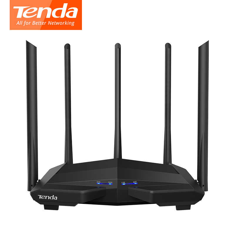Tenda เร้าเตอร์ไวเลส รุ่น AC11 5 เสาอากาศ 2.4G/5.0GHz Smart Dual Band AC1200 Wireless WiFi Router Wi-Fi Repeater